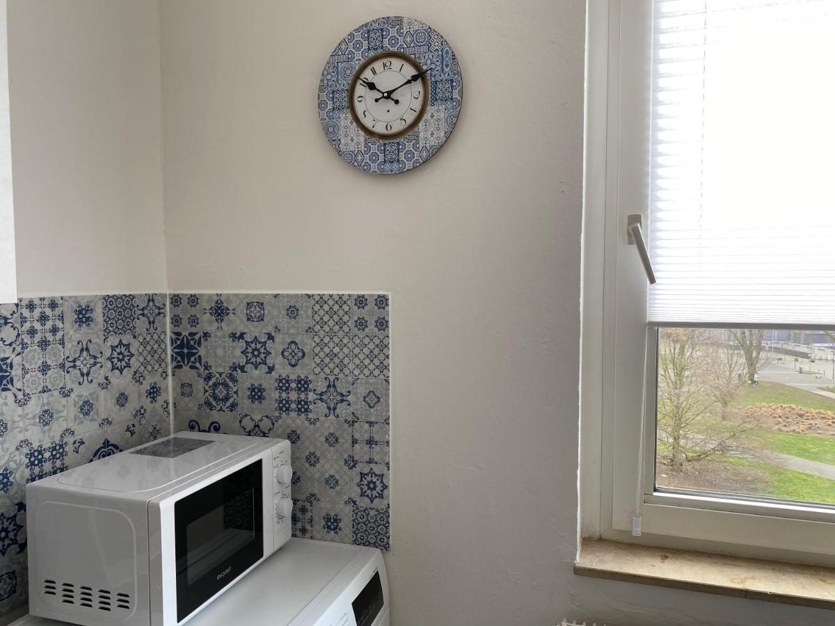 Blaue Insel Neben Hbf-Duisburg Appartement Buitenkant foto